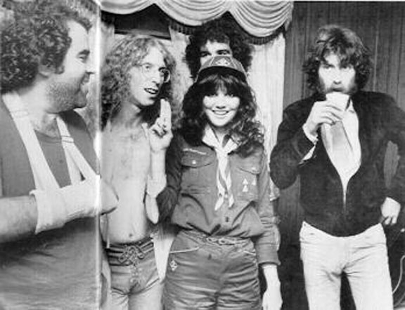 Don Grolnick, Waddy Wachtel, Kenny Edwards, Linda Ronstadt, J. D. Souther 1977