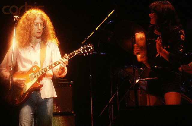 Waddy Wachtel, Linda Ronstadt c.1977 Photo by Henry Diltz