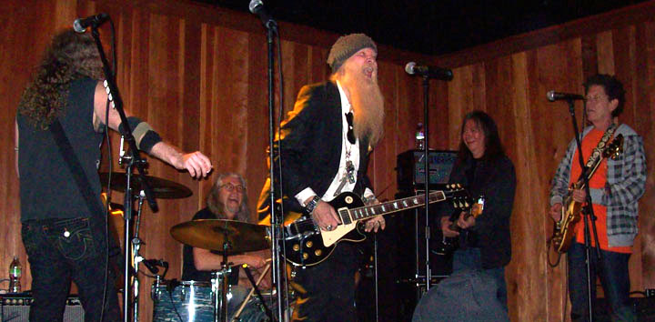 Waddy Wachtel, Phil Jones, Billy Gibbons, Rick Rosas, Blondie Chaplin  2/9/09