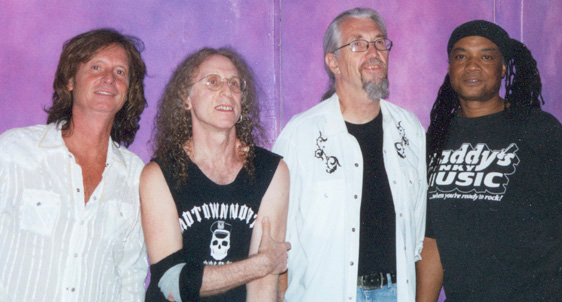 Brett Tuggle, Waddy Wachtel, Phil Jones, Angus Thomas - August 2006