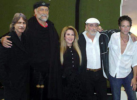 Brett Tuggle, Mick Fleetwood, Stevie Nicks, John McVie, Lindsey Buckingham - Fleetwood Mac Tour 1997