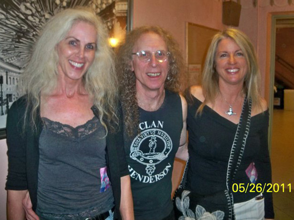 Ellen Anderson, Waddy Wachtel, Laurel Verner 5/26/11 at The Wiltern Theater.