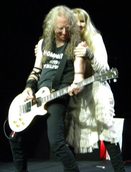 Waddy Wachtel, Stevie Nicks (photo by Ryan Jones)