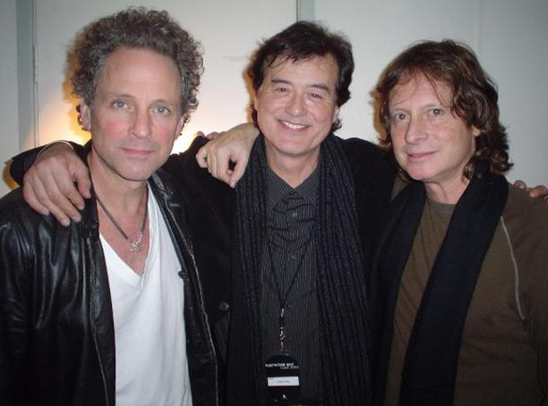 Lindsey Buckingham, Jimmy Page, Brett Tuggle - Fleetwood Mac tour 1997