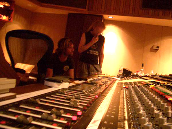 Keith Gattis, Waddy Wachtel at Sunset Sound 2005