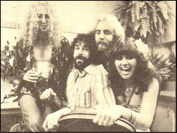 Waddy Wachtel, Kenny Edwards, Andrew Gold, Linda Ronstadt 1976