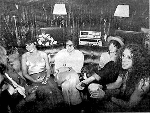 Linda Ronstadt, Peter Asher, Mackenzie Phillips, Waddy Wachtel 1978