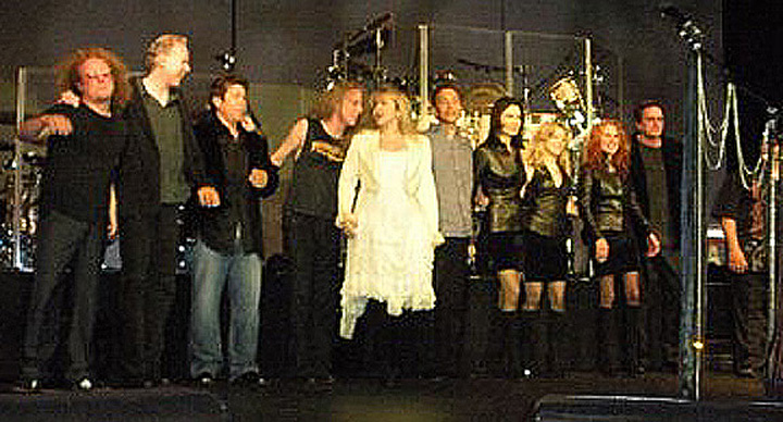 Jimmy Paxson, Scott Plunkett, Al Ortiz, Waddy Wachtel, Stevie Nicks, Carlos Rios, Sharon Celani, Jana Anderson, Lori Nicks, Ricky Peterson 