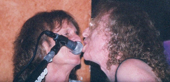 Brett Tuggle, Waddy Wachtel - August 2006