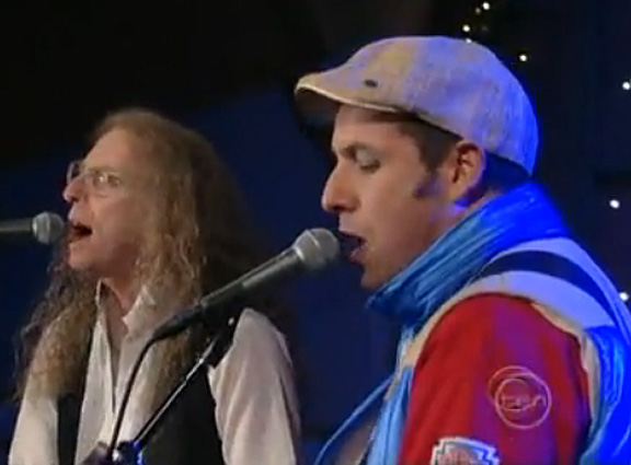 Waddy Wachtel, Adam Sandler -  Late Night With David Letterman 2008