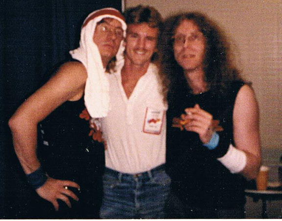 Joe Walsh, Steve Saunders, Waddy Wachtel 1985