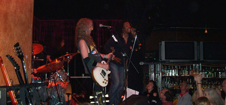 Rick Rosas, Waddy Wachtel, Bernard Fowler, WWB Rockers 5/17/10