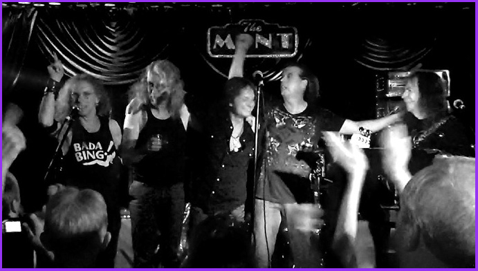 Waddy Wachtel, Phil Jones, Brett Tuggle, Jamie Savko, Rick Rosas at The Mint 7/22/11