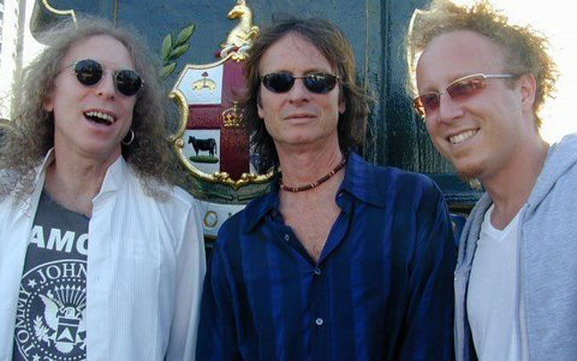 Waddy Wachtel, Brett Tuggle, Jimmy Paxson on tour with Stevie Nicks in Australia 2008