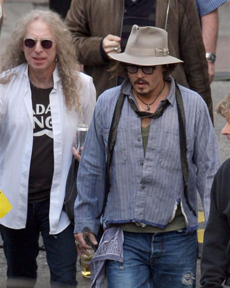 Waddy Wachtel, Johnny Depp 2010