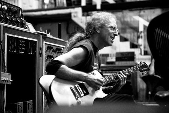 Waddy Wachtel recording Jessie Baylin's album 