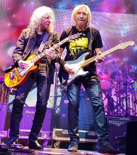 Waddy Wachtel, Joe Walsh 1/13/17 (Photo by Jerry Schwartz)