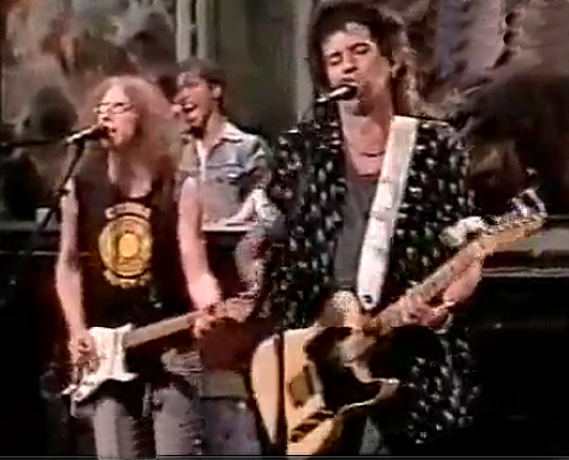 Waddy Wachtel, Ivan Neville, Keith Richards Saturday Night Live 1988