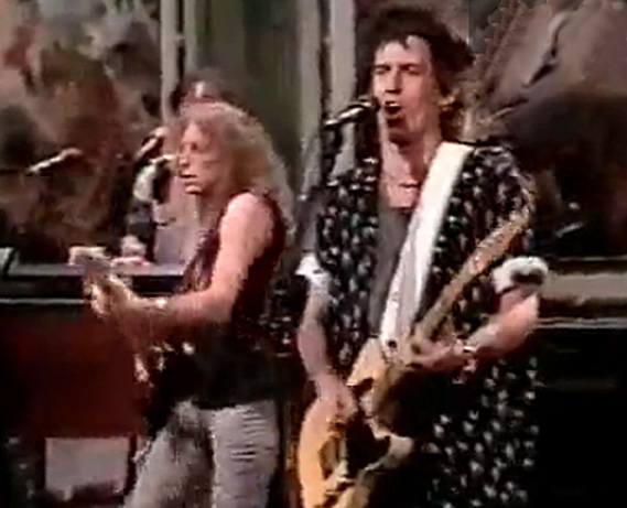 Waddy Wachtel, Keith Richards Saturday Night Live 1988