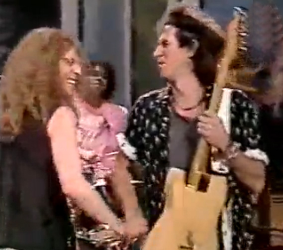 Waddy Wachtel, Charley Drayton, Keith Richards Saturday Night Live 1988