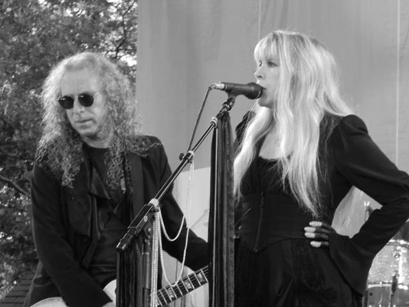 Waddy Wachtel, Stevie Nicks (Photo by Mike Pierro)